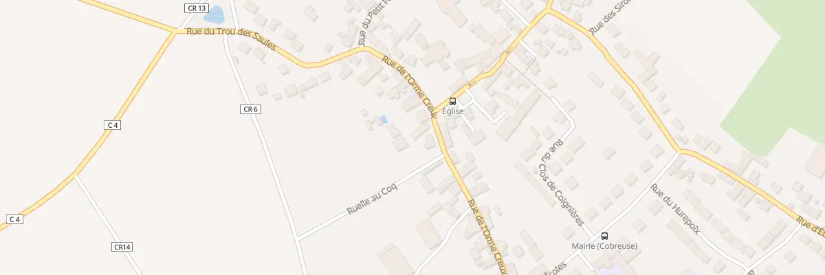 Plan du 16 Rue de l’Orme Creux à Corbreuse