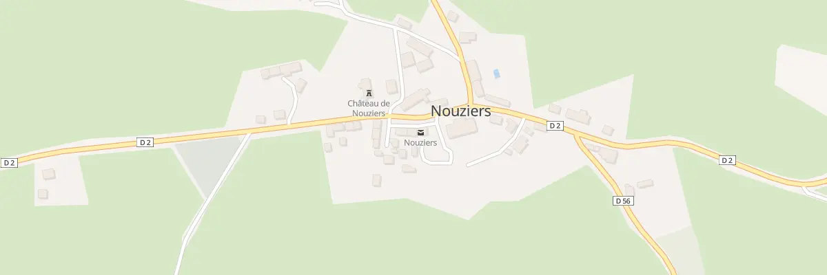Plan du 25 Rue de l’Eglise à Nouziers