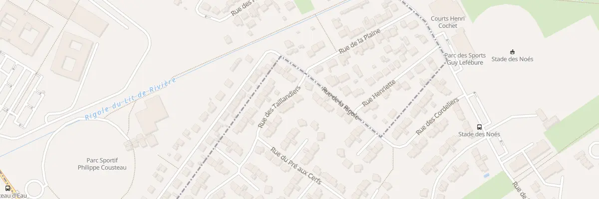 Plan du 3 Rue des Taillandiers au Mesnil-Saint-Denis