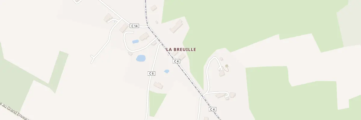 Plan du 5157 La Breuille d’En Bas à Saint-Chartier