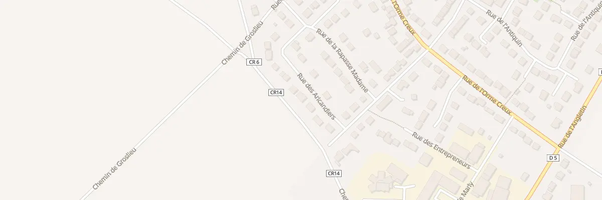 Plan du 7 Rue des Aricandiers à Corbreuse