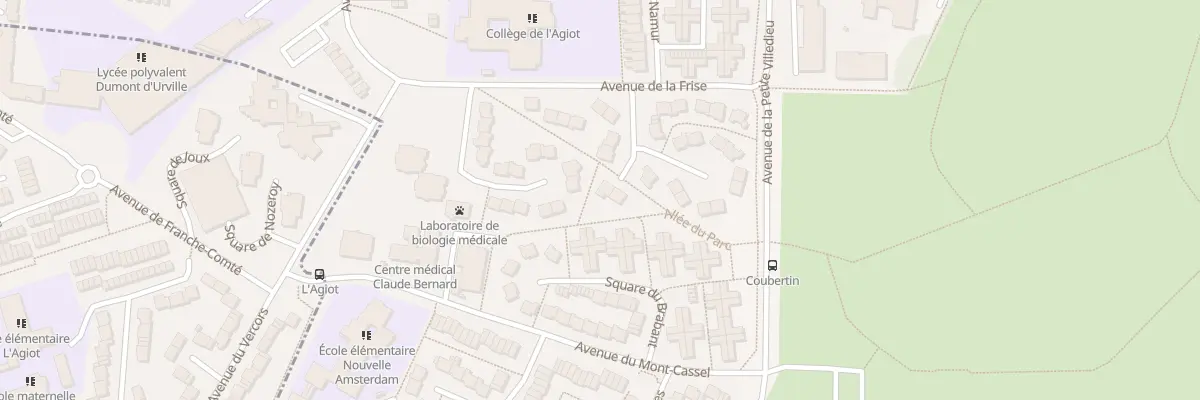 Plan du 6 Sq de l’Yser à Élancourt