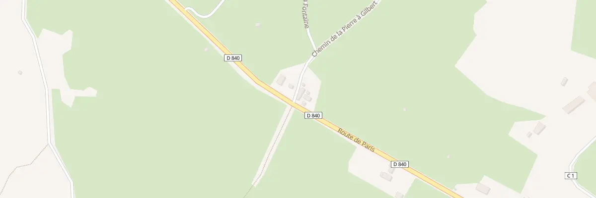 Plan du 3042 Rte de Paris à Fons