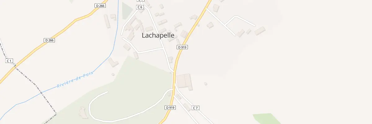 Plan du 2B Rte de Forges Les Eaux à Lachapelle
