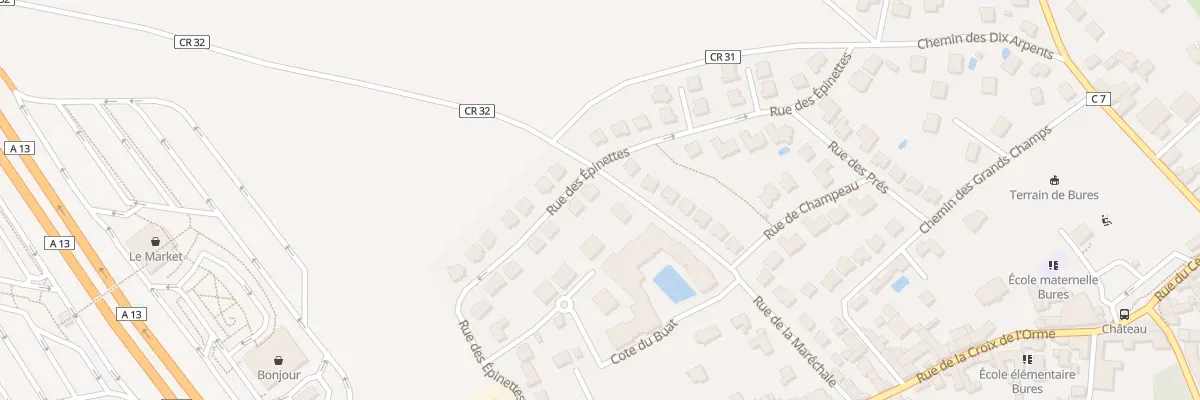 Plan du 26 Rue des Epinettes à Morainvilliers