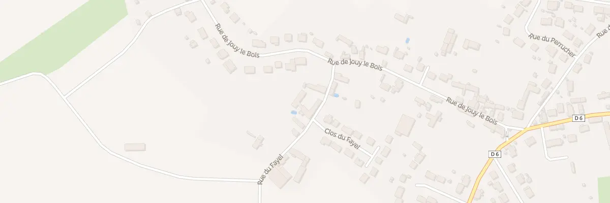 Plan du 54 Rue du Fayel à Jouy-sous-Thelle