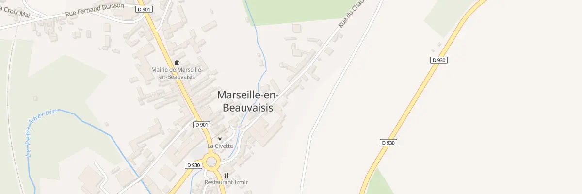 Plan du 17 Rue du Chauffour à Marseille-en-Beauvaisis
