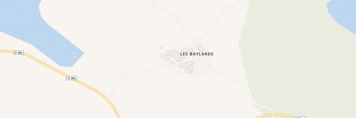 Plan du 2 Les Baylars(Hameau) à Montbel