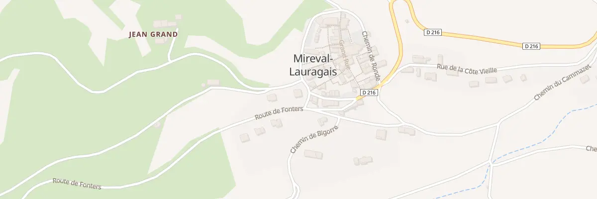 Plan du 270 As Moulis à Mireval-Lauragais