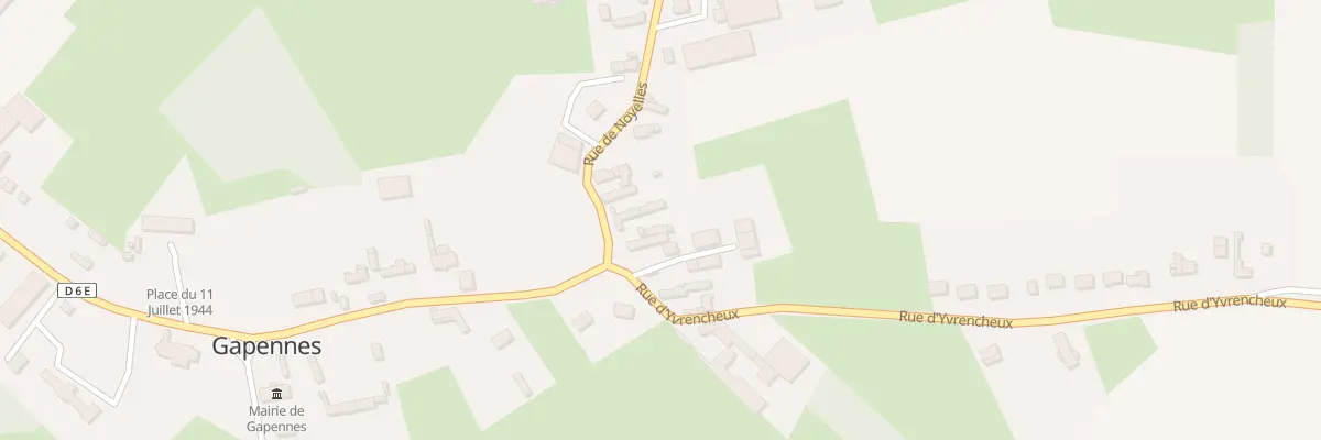 Plan du 4 Rue de Noyelles à Gapennes
