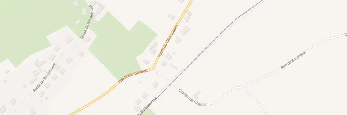 Plan du 699 Rte du Haut Loquin à Rebergues