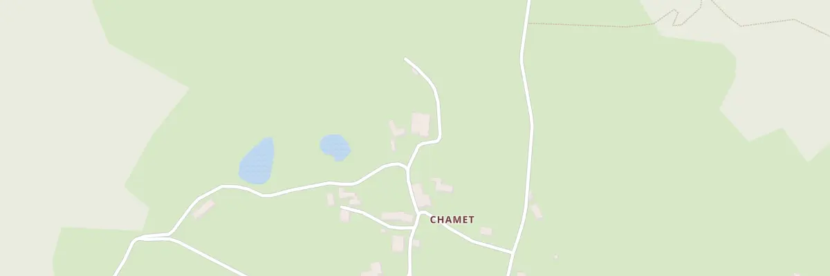 Plan du 8 Chamet à La Chapelle-Saint-Géraud