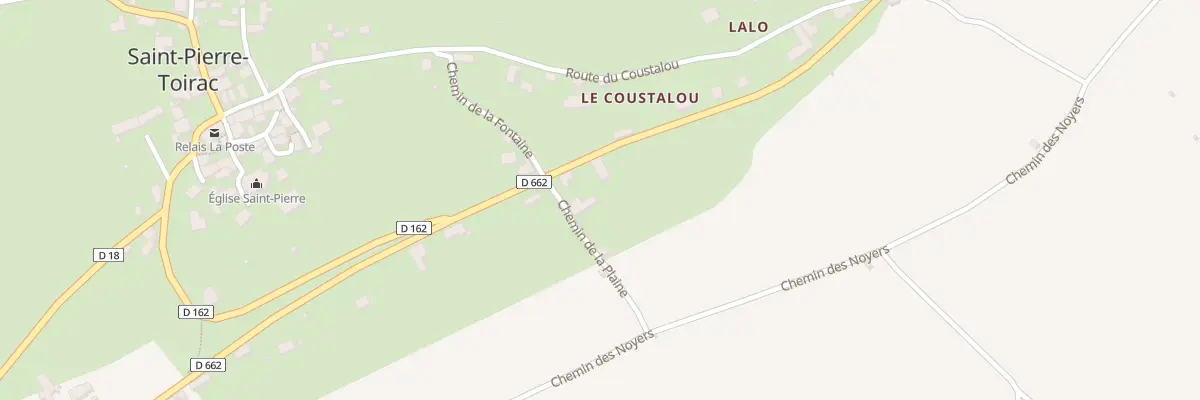 Plan du 33 Che de la Plaine à Saint-Pierre-Toirac