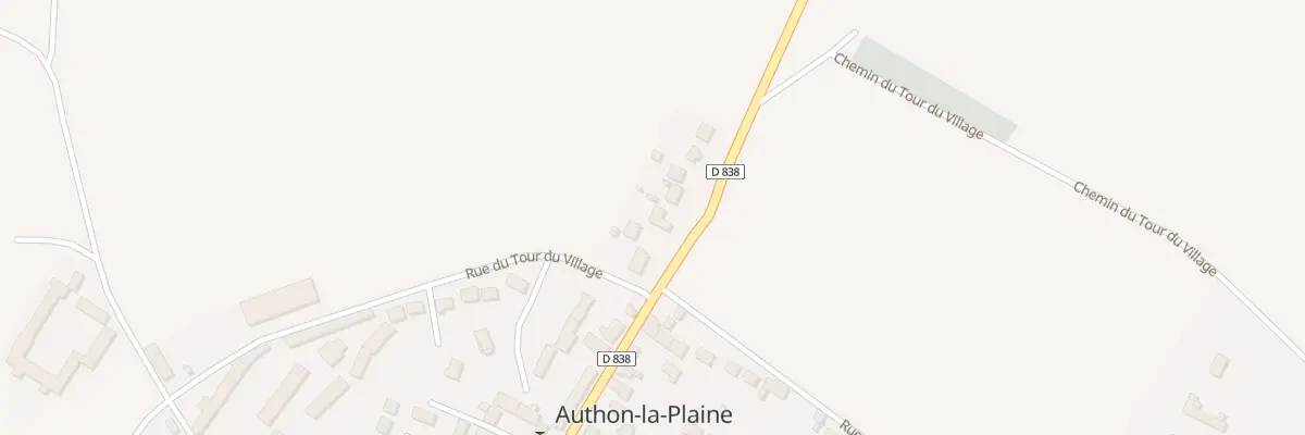 Plan du 29 Gr Gde Rue à Authon-la-Plaine