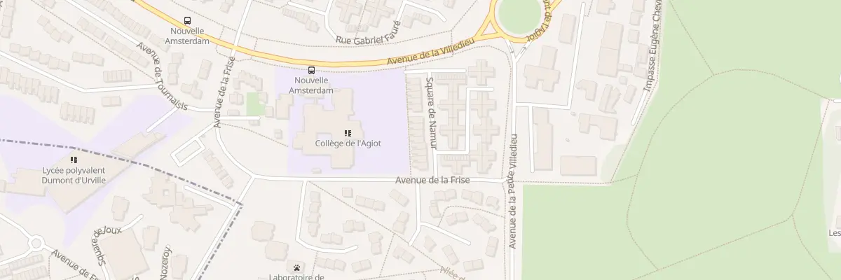 Plan du 9 Sq de Namur à Élancourt
