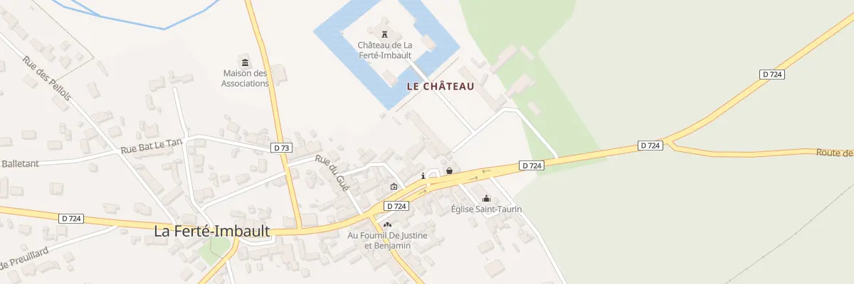 Plan du 2 Rue Nationale à La Ferté-Imbault