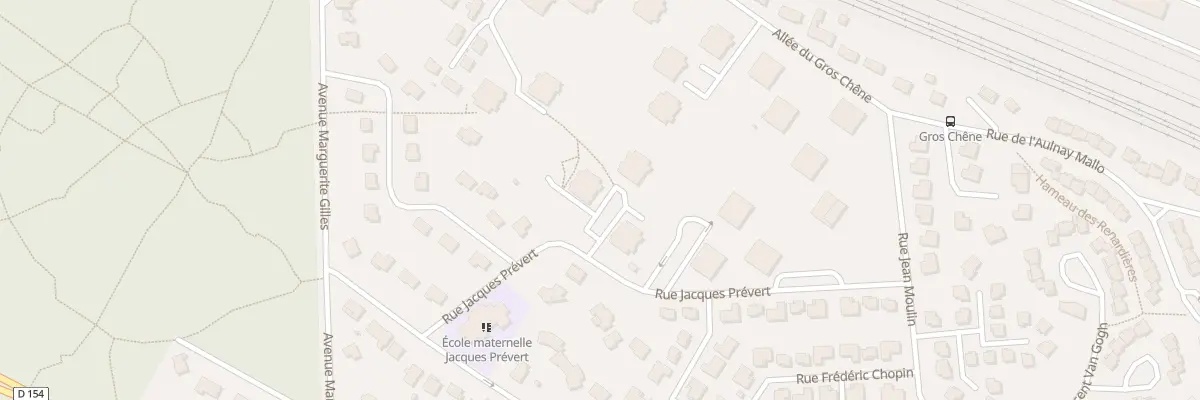 Plan du 14 Rue Jacques Prévert à Verneuil-sur-Seine