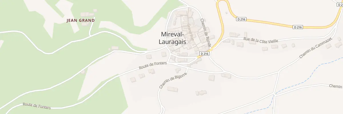 Plan du 13 Che de Ronde à Mireval-Lauragais