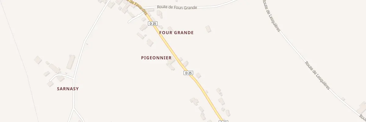 Plan du 5039 Foun Grande à Souel
