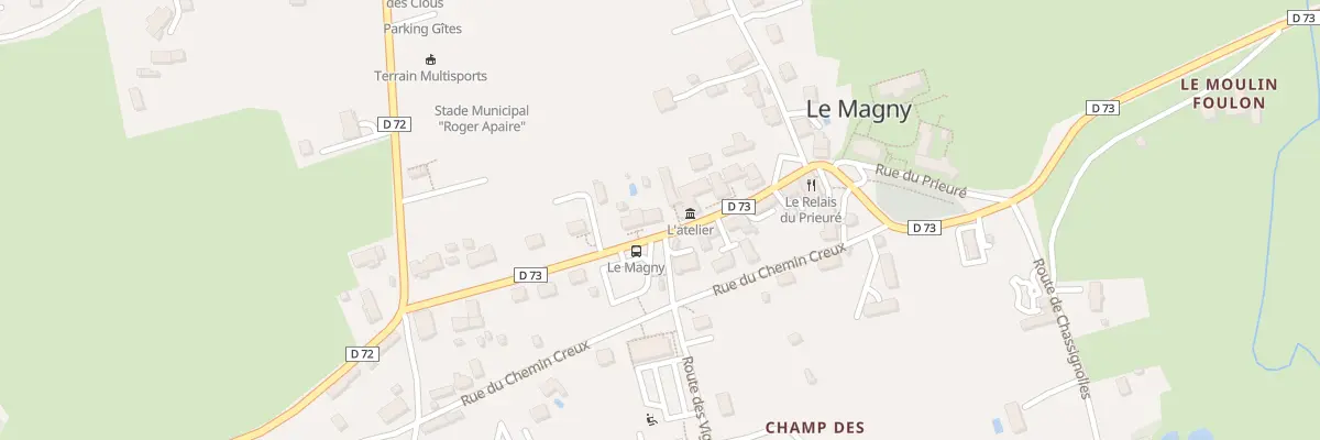 Plan du 11 Rue Principale au Magny