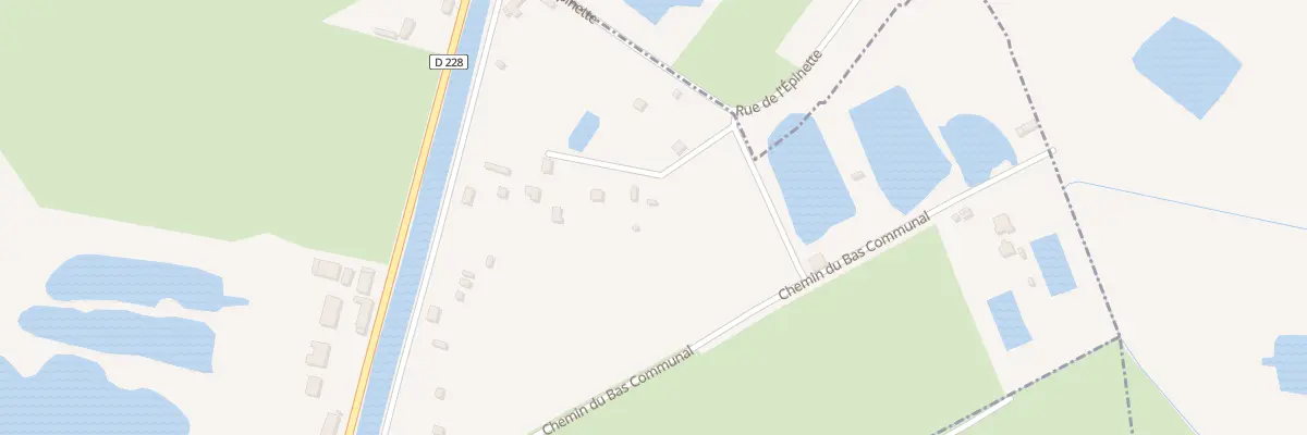 Plan du 180 Rue de l’Epinette à Balinghem