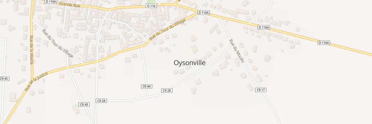 Plan du 14 Rue du Sentier des Vignes à Oysonville