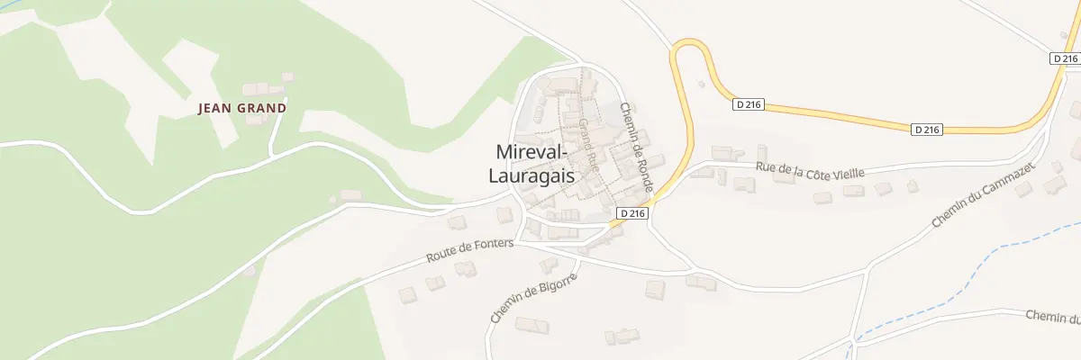 Plan du 3 Rue des Oeufs à Mireval-Lauragais