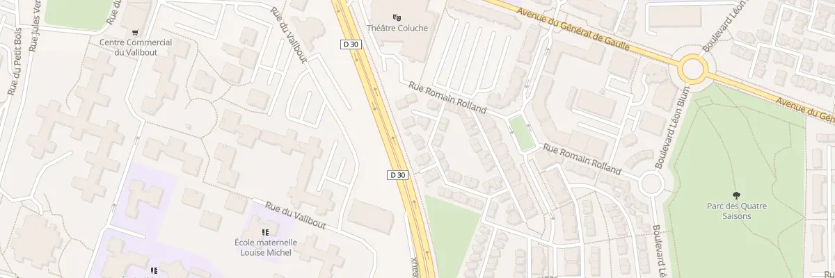 Plan du 129 Rue Jean-Antoine Chaptal à Plaisir