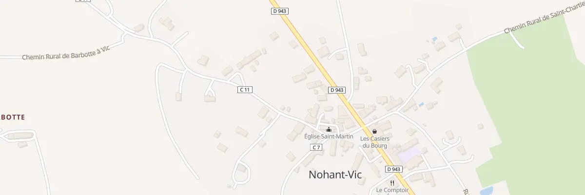 Plan du 4 Imp du Fournil à Nohant-Vic