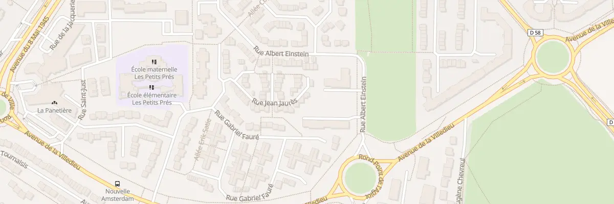 Plan du 30 Rue Jean Jaurès à Élancourt