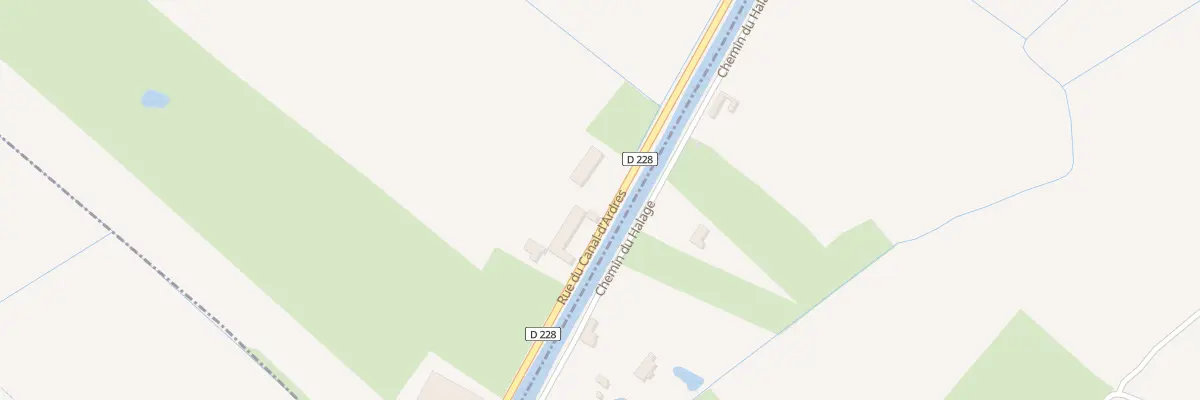 Plan du 1550B Rue du Canal d’Ardres aux Attaques