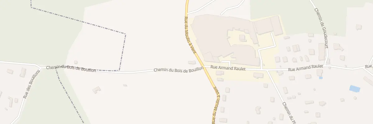 Plan du 27 Rte du Moulin a Vent à Vaux-sur-Seine