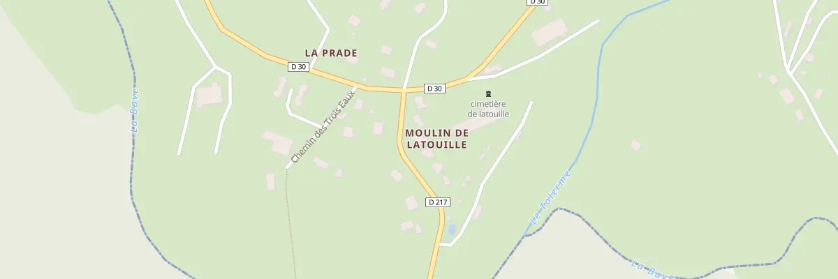 Plan du 5137 Moulin de Latouille à Latouille-Lentillac