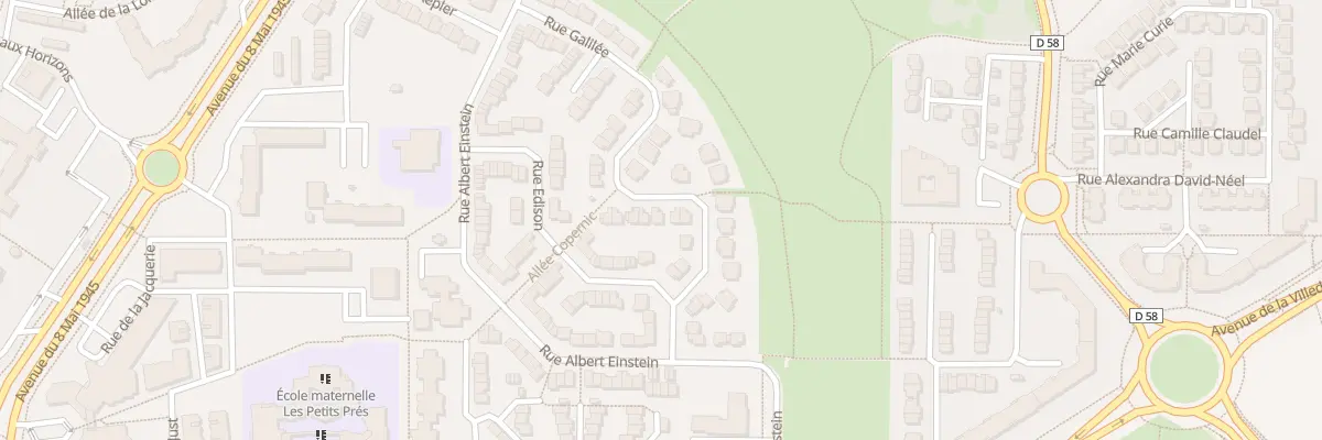 Plan du 11 Rue Léonard de Vinci à Élancourt