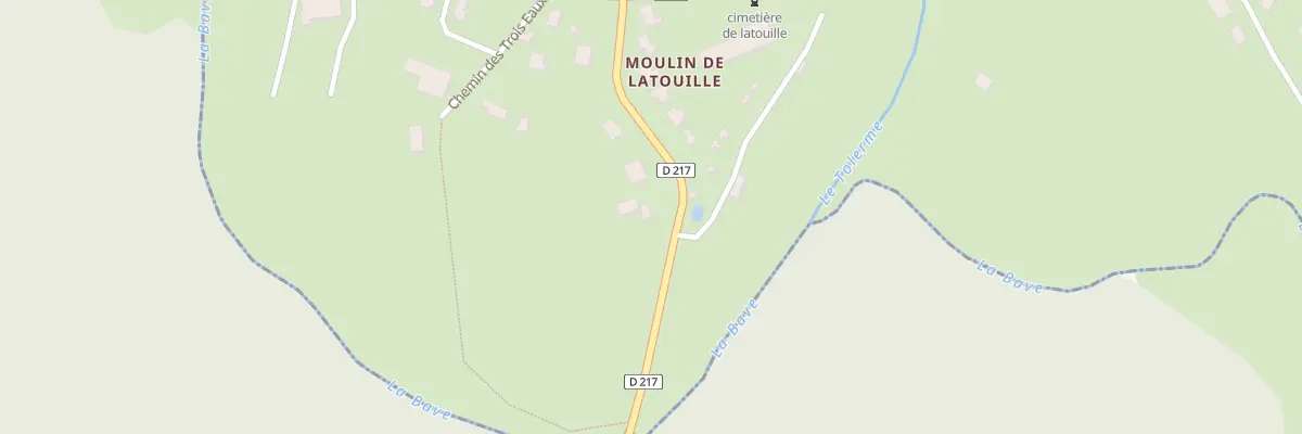 Plan du 5002 Moulin de Latouille à Latouille-Lentillac