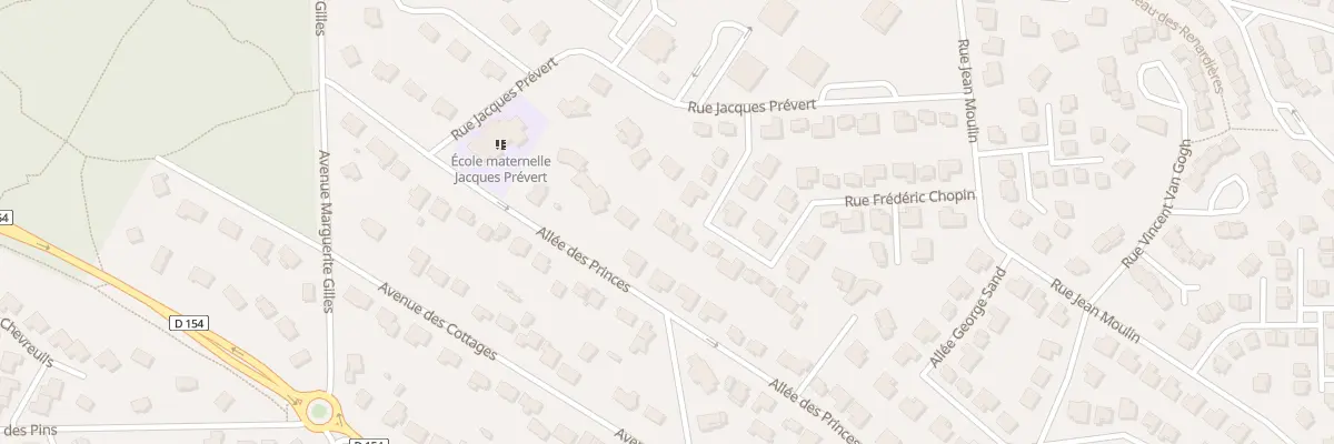 Plan du 31 Rue Frederic Chopin à Verneuil-sur-Seine