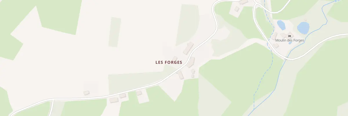 Plan du 10 Les Forges à Moutier-Malcard