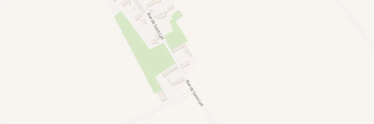 Plan du 35 Rte de Saint Lye à Trinay