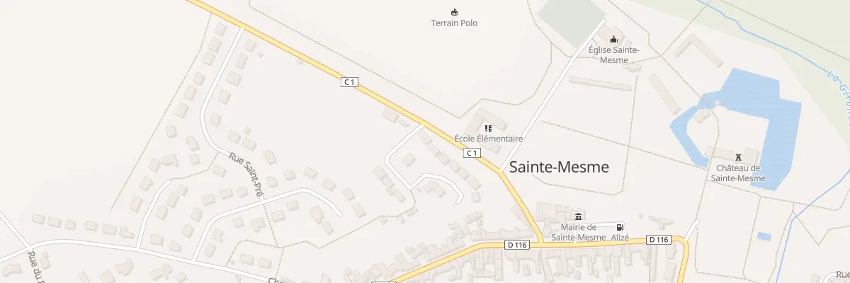 Plan du 5089 Rte de Denisy à Sainte-Mesme
