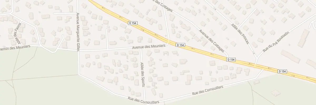 Plan du 3 Che des Meuniers à Verneuil-sur-Seine