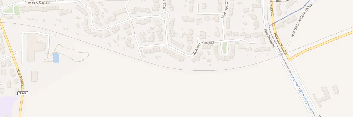 Plan du 132 Rue des Thuyas à Marck
