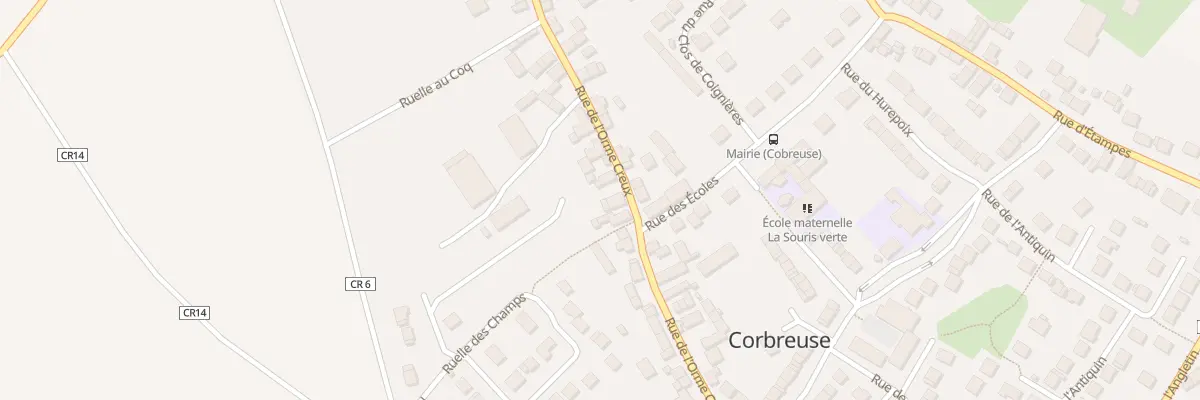 Plan du 34 Rue de l’Orme Creux à Corbreuse