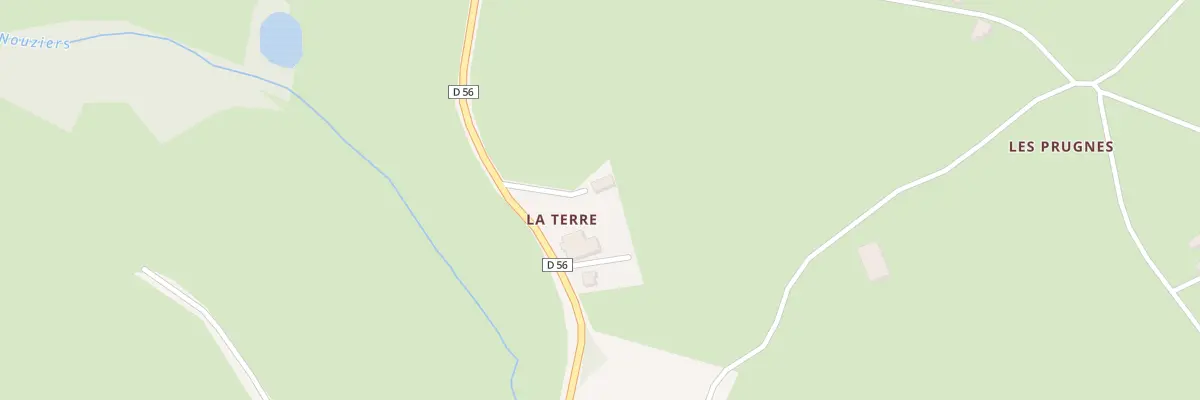 Plan du 8 La Terre à Nouziers