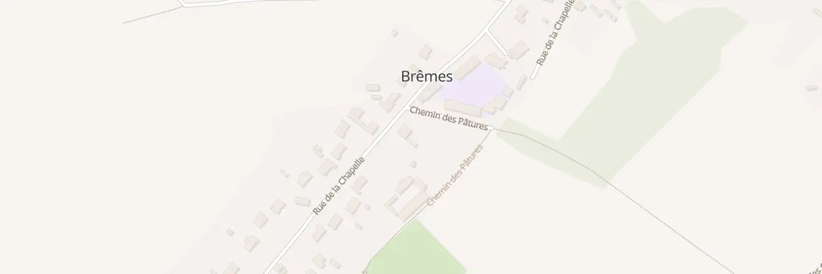 Plan du 335 Rue de la Chapelle à Brêmes