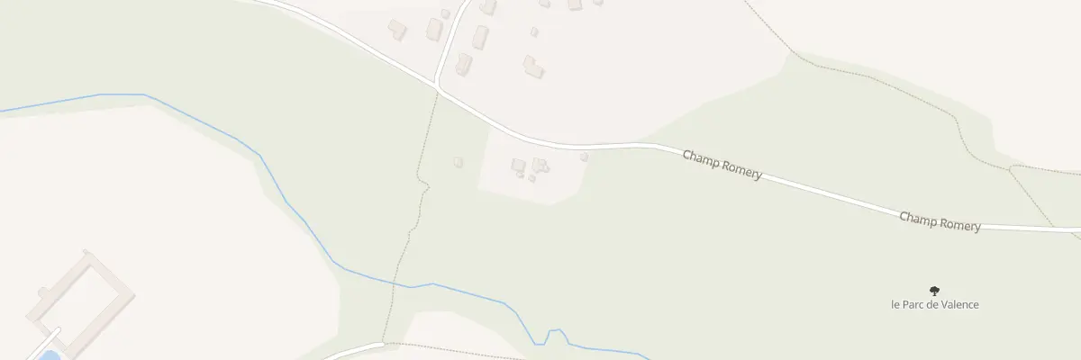 Plan du 4 Champ Romery à Dampierre-en-Yvelines