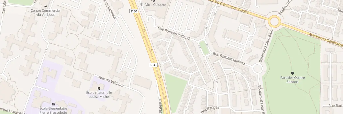 Plan du 106 Rue Jean-Antoine Chaptal à Plaisir