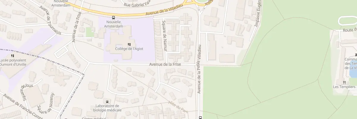 Plan du 7 Av de la Frise à Élancourt