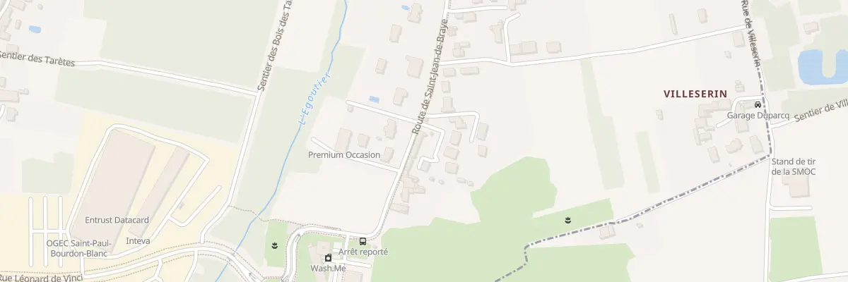 Plan du 1221F Rte de St Jean de Braye à Semoy