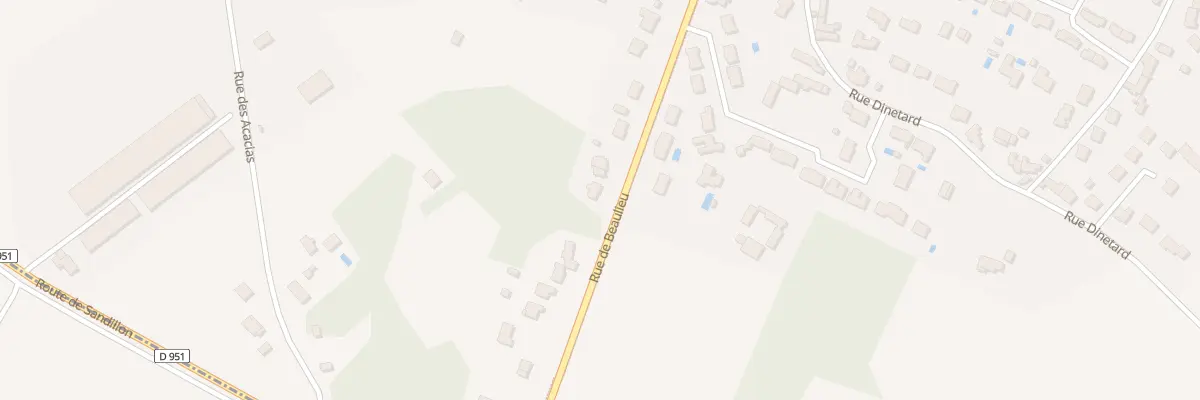Plan du 770 Rue de Beaulieu à Saint-Denis-en-Val