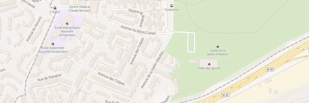 Plan du 29 Av de la Petite Villedieu à Élancourt